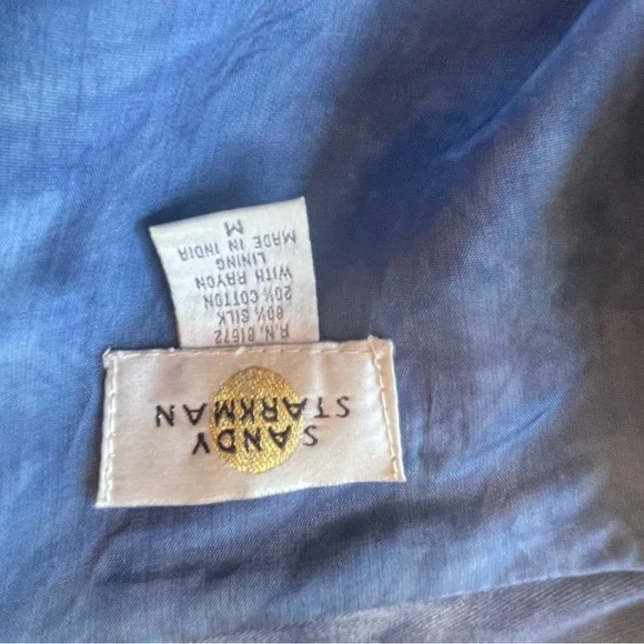 Artistic Pink and Gray Women's Blazer - Picture 9 of 9